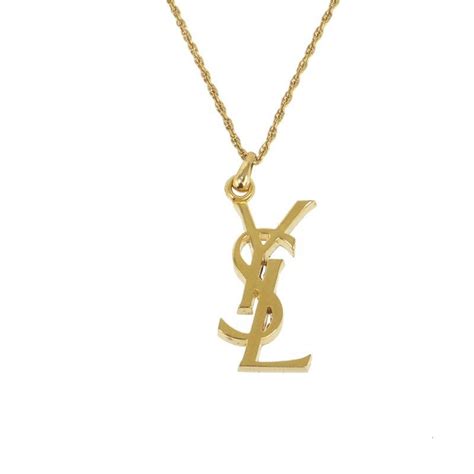 yves saint laurent kette gold|gold by ysl paris.